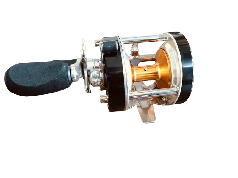 Lei Qiang Full Metal 7-Bearing Drum Reel for Left/Right Hand, Boat & Sea Fishing - Model BF40, BF50, BF60.