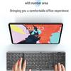 Ultra-Thin Bluetooth Tri-Fold Keyboard with Touchpad – Universal for Phone/Computer, Portable & Wireless