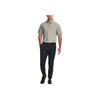 Under Armour Solid Color Tapered Knit Sports Pants Men Bottoms Black 1382929-001