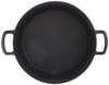 Iwachu Family Stew Pan Black Inner Induction Nanbu 21639 23, Finish, Diameter 23.5cm, Compatible, Ironware,