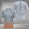 Men's and Women's Quick Drying Sports T-shirts Tennis Economy 3D Printing Short Sleeved Soft Badminton Tops Summer Fashion