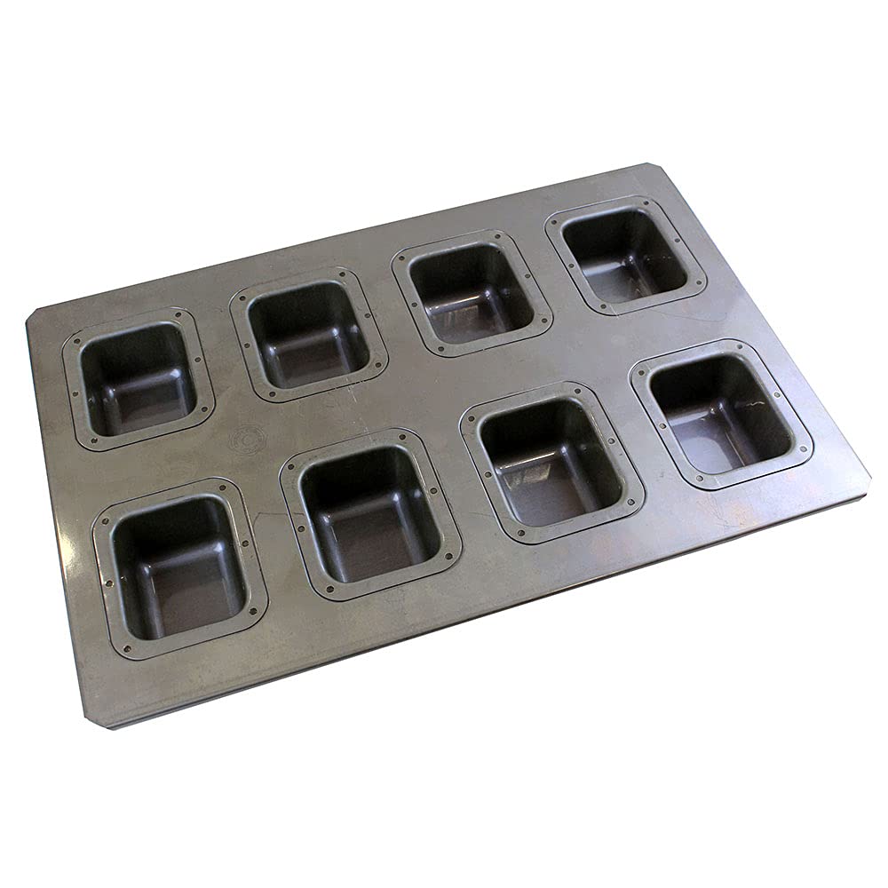 

Форма для хлеба Mamapan Chiyoda с силиконовым покрытием, S-отверстие (Площадь), Набор из 8 предметов