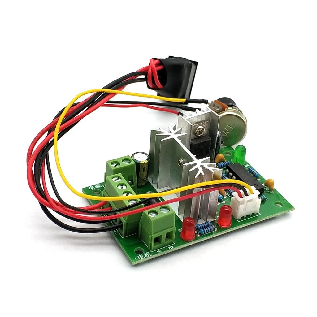 DC 6-30V 6A Ελεγκτής Ταχύτητας Μοτέρ Αναστρέψιμος Έλεγχος PWM Πίνακας Διακόπτη Εμπρός/Πίσω 6V-30V Μέγ. 10A Μονάδα 12V 24V CCM6N