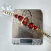 Colorful Diamond Women's Bracelet Watch: Irregular Design, Light Luxury, Perfect for Daily Commute