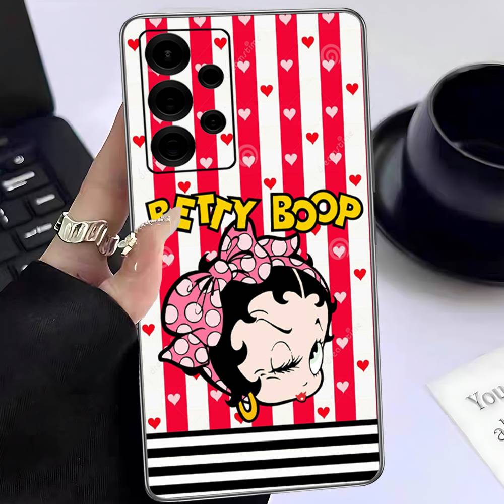B-Betty-Cute-B-Boop Anime Phone Case For Samsung A 52 53 21 32 13 12 71 31 51 40 72 73 70 22 42 50 30 20 21 Shell