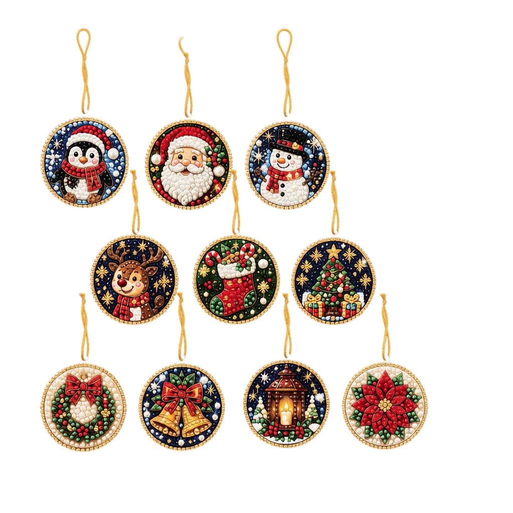 Christmas Hanging Ornament, 2D Christmas Tree Decoration