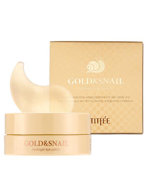 [Petitfee] Gold & Snail Hydrogel Eye Patches