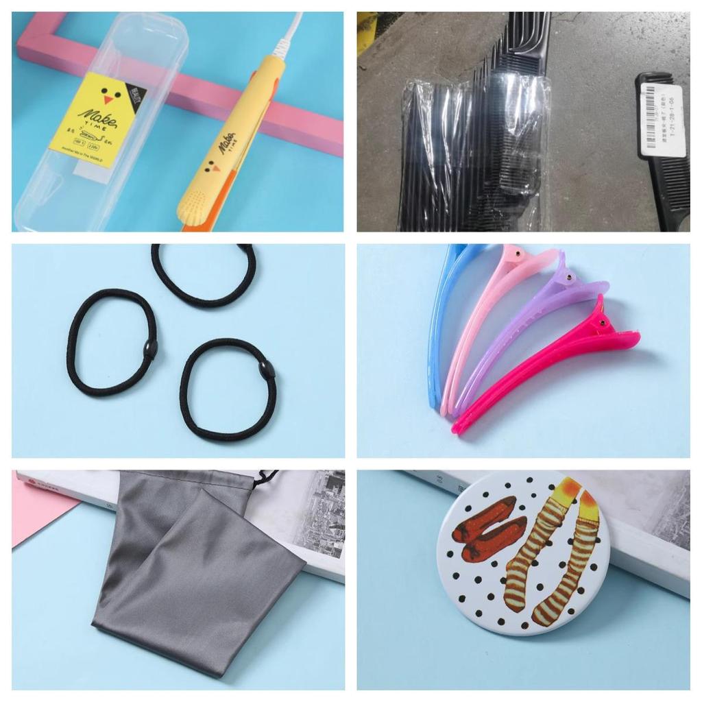 Compact Dual-Use Straightening & Curling Iron for Bangs - Portable Mini Design