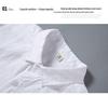 Men's Short Sleeve Breathable White Linen Shirt