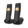 Gigaset Pure 200 Duo Cordless Phone Black