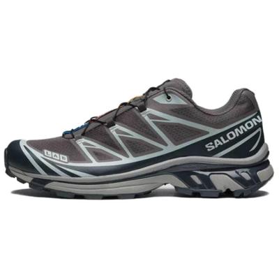 SALOMON XT-6 Pflaumenfarbene Kitten India Ink Sneaker 474451