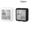 Für ZigBee Für Tuya Thermometer Hygrometer Digitales Feuchtigkeitsmessgerät mit App-Benachrichtigung