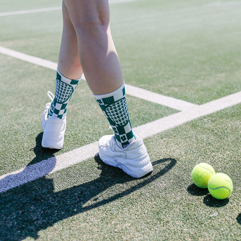 Wimbledon Tennis Fashion Socks 2-Pack line