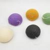 Fiber Material Round Facial Cleansing Exfoliator Face Wash Cleaning Sponge Face Wash Puff 1/5 Pcs Konjac Cleansing Sponge