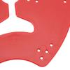 1 Pair Hand Paddles for Swim PP Silicone Adjustable Hand Fin Flipper Flat Paddle Swimming Training Aid for Men Women Children Red L
