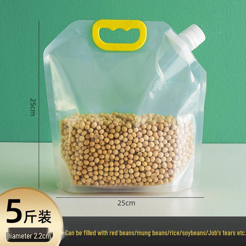 Large Spout Bag for Coarse Grains and Beverages