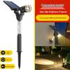 Super Bright Waterproof Solar Garden Spotlight: Dual-Purpose Landscape Lawn Light for Outdoor Villas