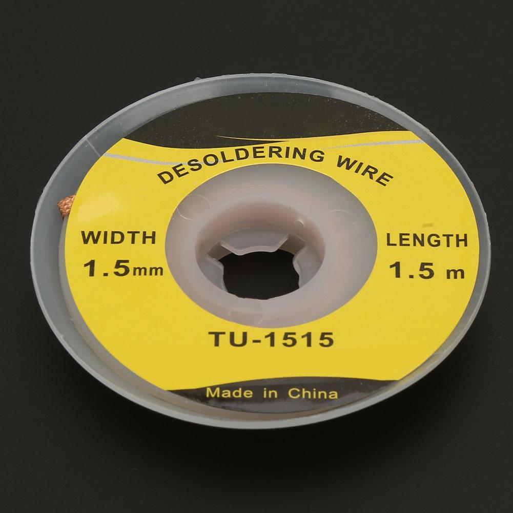 1.5m 1.5mm BGA Solder Wick Desoldering Braid Wire PCB Solder Remover