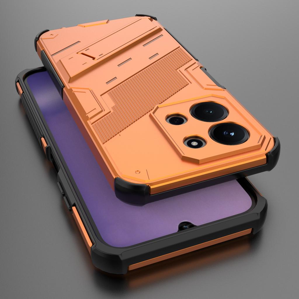 For Xiaomi Redmi 15C 4G Case For Case for Redmi 15C 5G Punk Stlye Phone Holder Protective Armor Bumper Cover Xiaomi Redmi 15C 5G