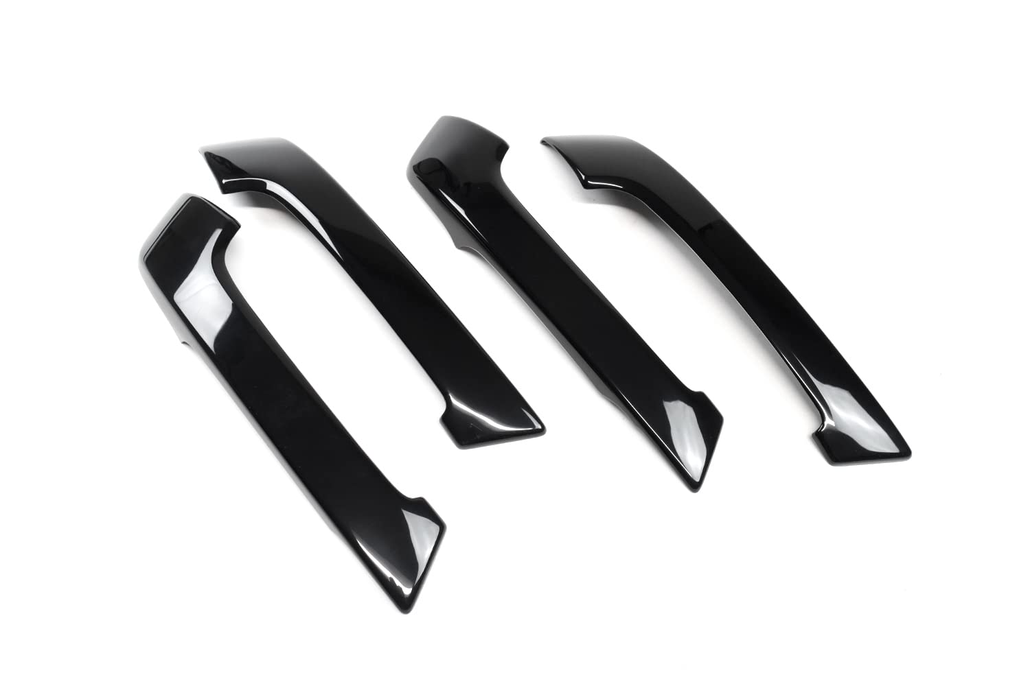 

Панель ручки двери второго ряда для Toyota Land Cruiser Prado 150 серии Piano T642BLK, черная,