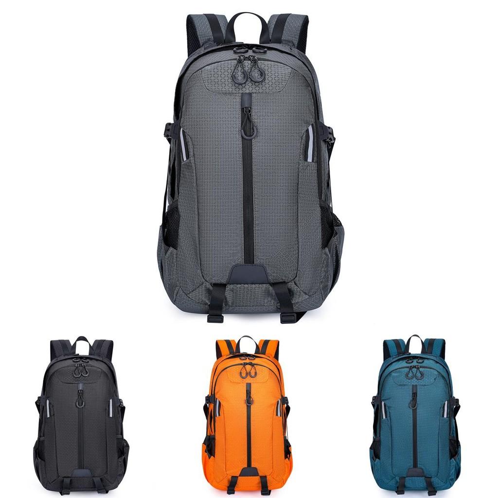 Zip Backpack Outdoor Large Capacity Mountaineering Bag Splash Proof Travel Bag