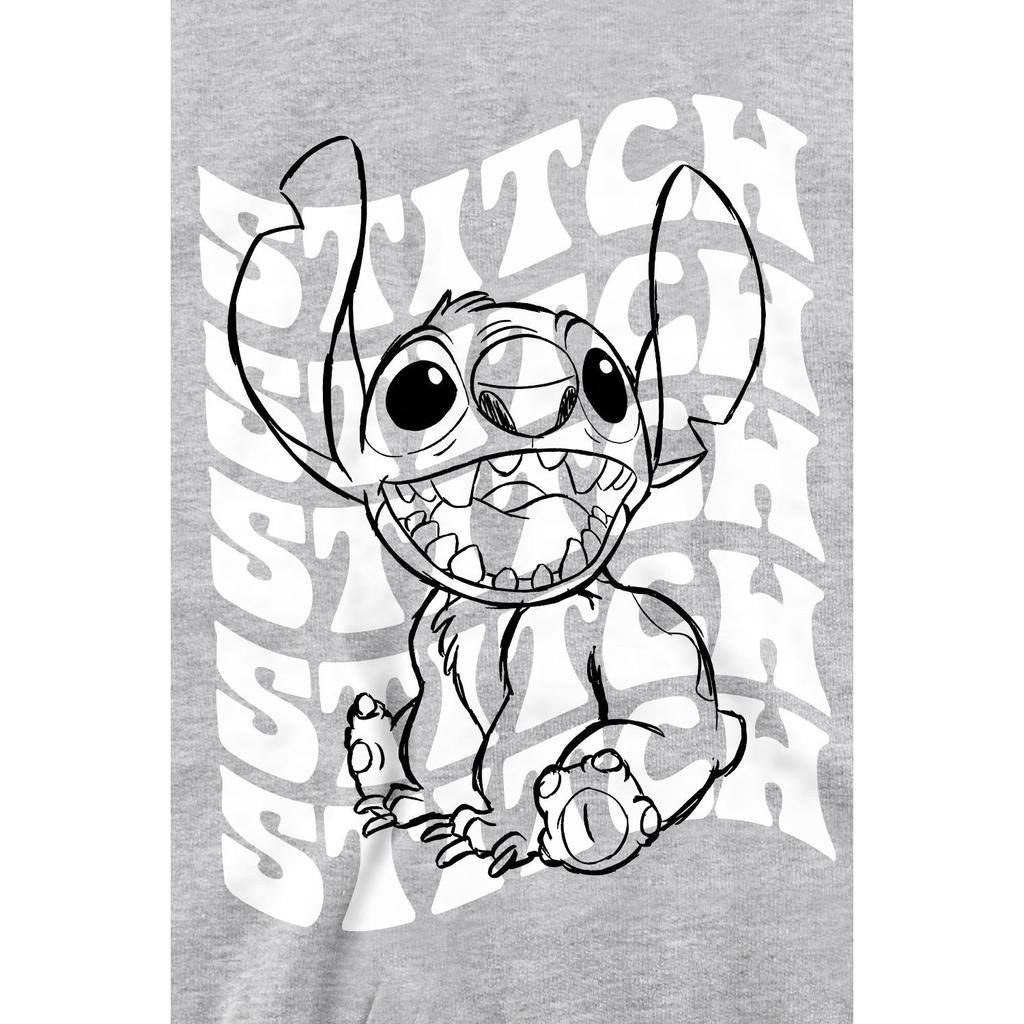 Lilo & Stitch Unisex mikina pro dospělé Sketch Name Repeat