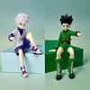 11.5-14cm Hunter×Hunter Anime Figure Kurapika Action Figure Chrollo Illumi Hisoka Figurine Collection Noodle Stopper Model Toys