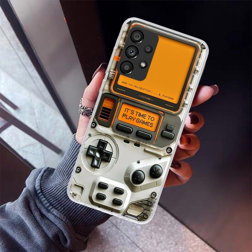 Games Console Fashion Boy Phone Case For Samsung Galaxy A17 A16 A15 A14 A13 A57 A56 A55 A54 A53 A37 A36 A35 A34 A33 A26 A25 A24