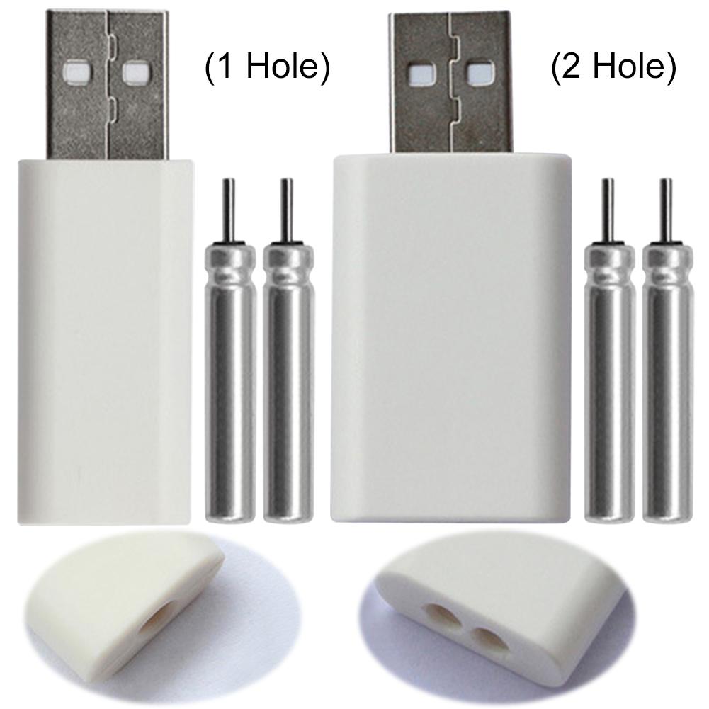 1-5 Set Night Fishing Glow Stick with USB Charger CR425 Rechargeable Night Fishing Float Electronic Float Fishing Accessories