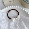 Ponytail Holder Acetic Acid Hair Tie Korean Style Hair Rubber Bands Bowknot Hair Rope  Girls