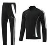 AJ Tracksuit Set Long Zip Football Training Suit No Team Men Women Sportswear