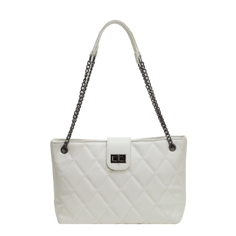 Rhombus Texture Fashion Trend Women's Shoulder Bag New Spring and Summer Commuter Bag Women