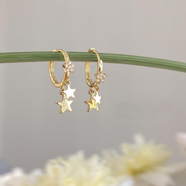 Female Luxury Crystal Zircon Stud Earrings Vintage Flowers Christmas Snowflakes Temperament Earrings Girl New Year Jewelry Gifts