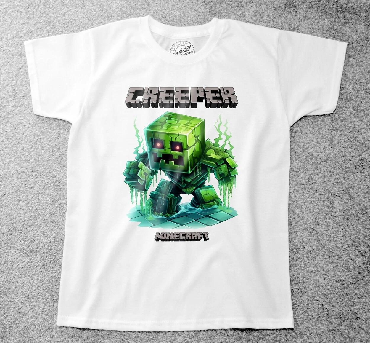 

Minecraft Creeper 002 Childrens/Kids t-shirts 120