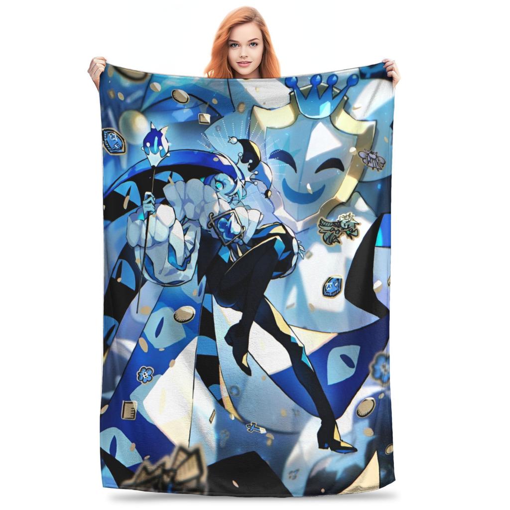 Shadow Milk Cookie Run Kingdom Blankets Flannel Air Conditioning  Multi-function Super Soft Throw Blanket for Sofa Couch Quilt