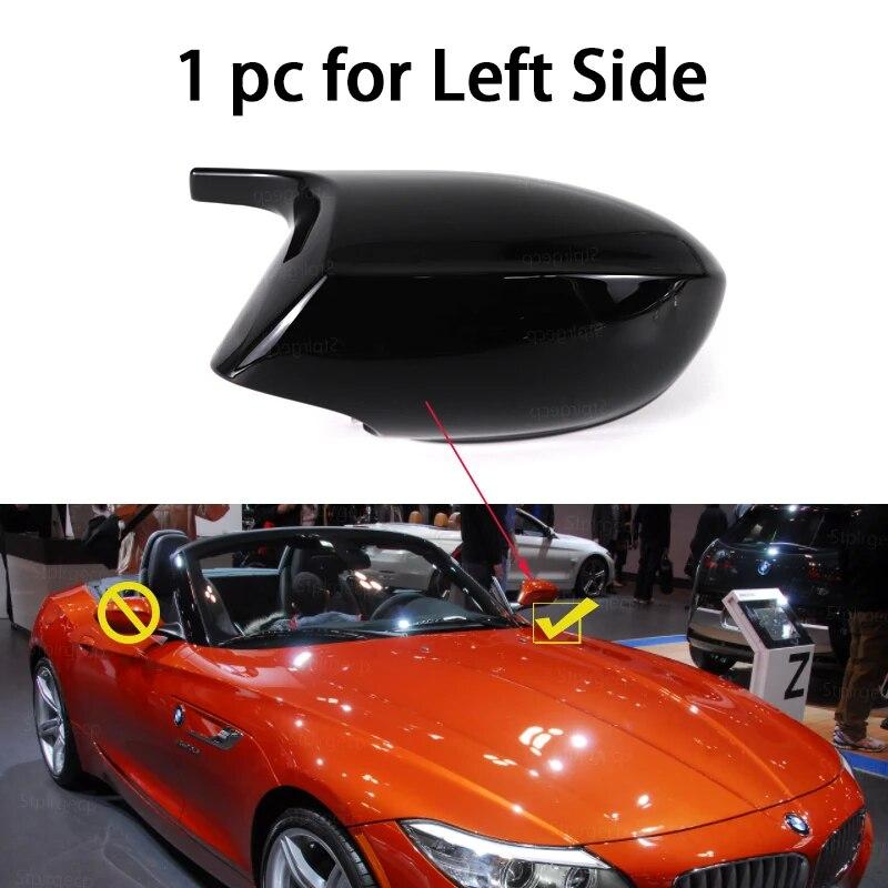 

Черная боковая крышка зеркала с узором из углеродного волокна для BMW Z 4 Z4 E89 sDrive18i sDrive20i sDrive23i sDrive28i sDrive30i sDrive35 09-16 1pc Left-Black