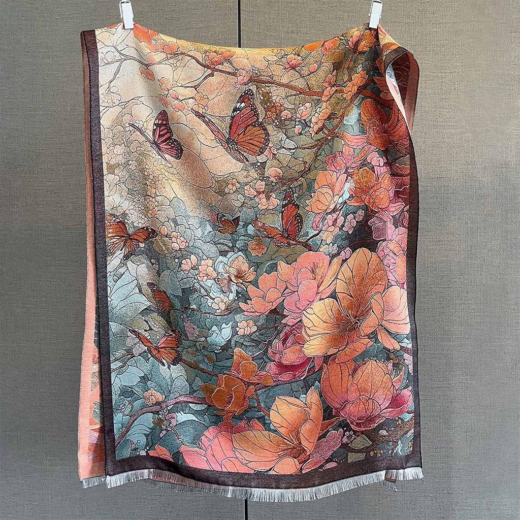 Thick Warm Scarves Cashmere Scarf Stoles Autumn Winter Women Luxury Quality Shawl Wrap Female Bufanda Poncho Echarpe Pashmina