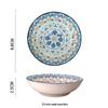 Yangge 3.5-inch Moroccan Ceramic Dipping Dish Set (5-Pack)