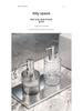 Elegant Refillable Dispenser: Shower Gel, Conditioner, Hand Soap & Shampoo Bottle