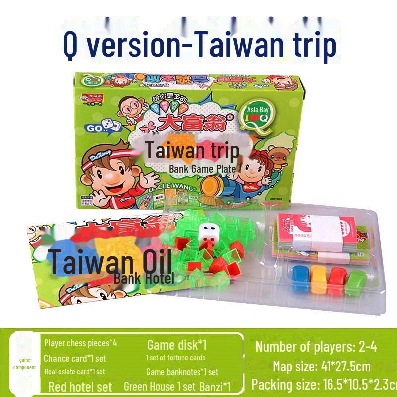 Монополия Q издание: Тур по Китаю — классическая настольная игра для всех возрастов