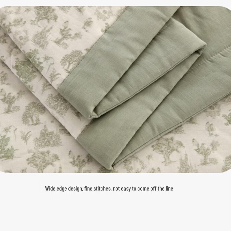 Breathable 100% Cotton Double Gauze Summer Quilt