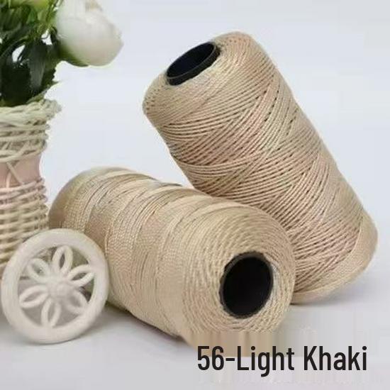 Ice Silk Three-Strand Yarn for Crochet Bags, Hats, Seat Cushions, Bottle Sleeves, and Slippers