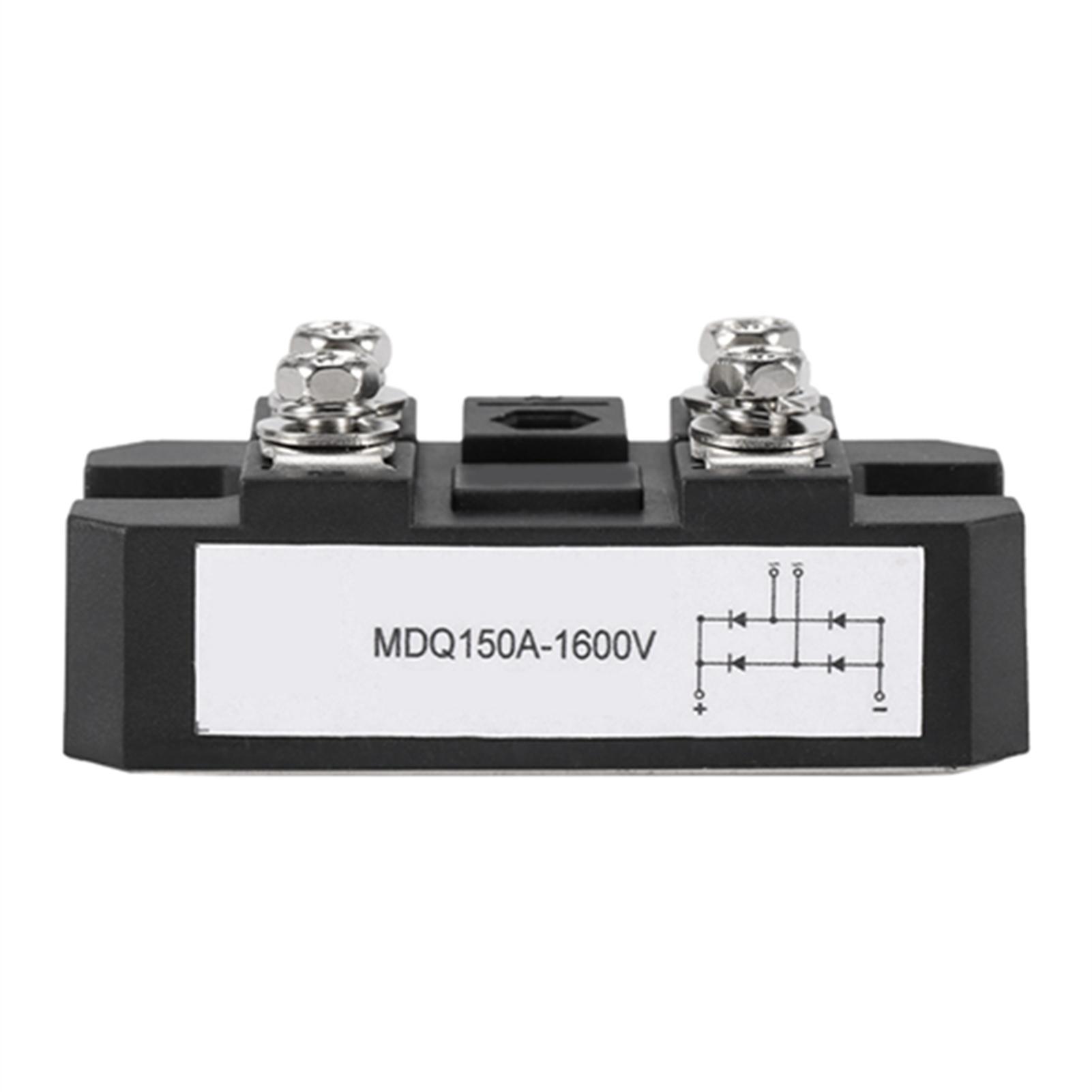 

1 шт. чорного однофазного діодного мостового випрямляча 150 А високої потужності 1600 В білий