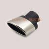 For Subaru XV 2018     Car Body Cover Muffler Exterior End Pipe Outlet Dedicate Stainless Steel Exhaust Tip Tail