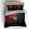 Portugal Flagge CR7 Bettwäscheset Bettwäsche Bettbezug Set Bettbezug Kissenbezüge (1 * Bettbezug 2 * Kissenbezüge, ohne Bettdecke)