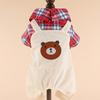 Corduroy Bear Small & Medium Dog Clothes, Spring/Summer 4-Leg Pet Dog/Cat/Puppy Apparel