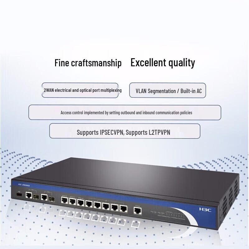 H3C ER8300G2 Enterprise Multi-WAN Gigabit Router (CN version)