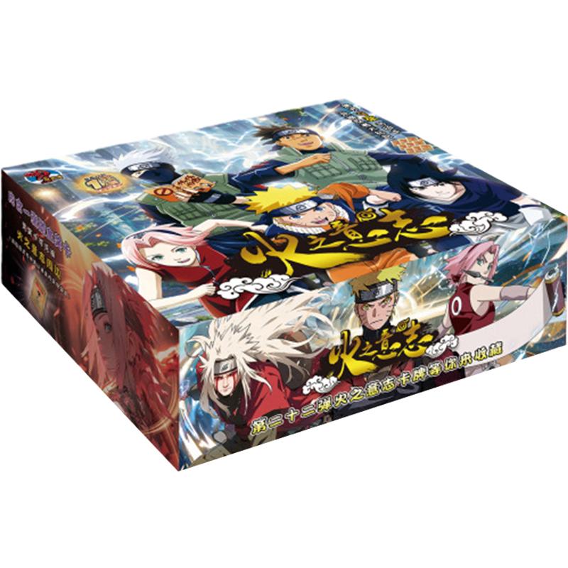 Genuine Naruto Card Will of Fire Series Dazzling UR SP Flash Dlash Card Uchiha Sasuke Anime Character Collectors Card Toys Gifts