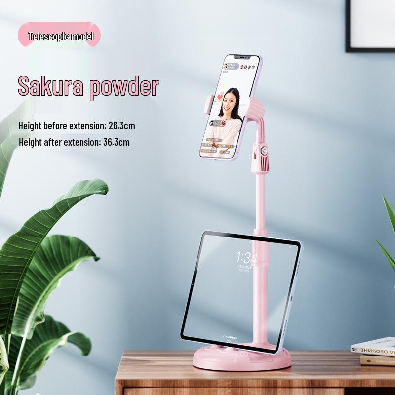 Desktop Multi-functional Phone & Tablet Holder for Creative Top-down Shooting & Home Use
