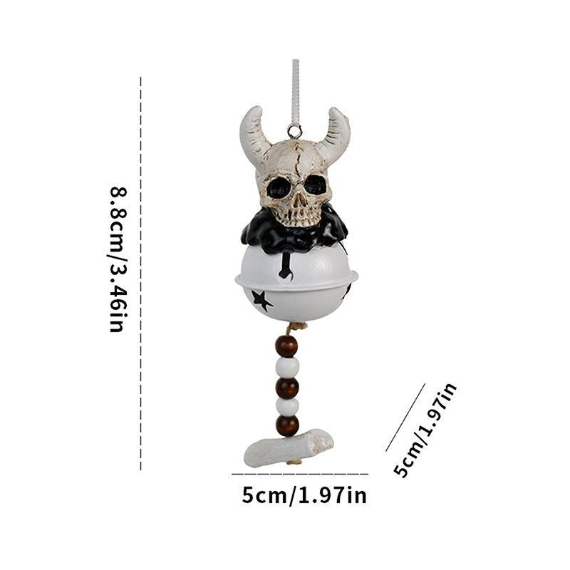 New Halloween Decorations Ins European Horror Devil Wind Chimes Home Party Decoration Ornaments Home Decoration Fun Wind Chimes